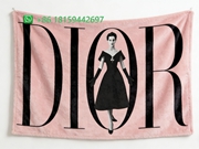 Dior Throw Blankets